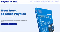 Desktop Screenshot of physicsattips.com